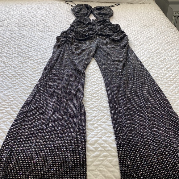 For love and lemons jumpsuit black size M - Picture 5 of 9